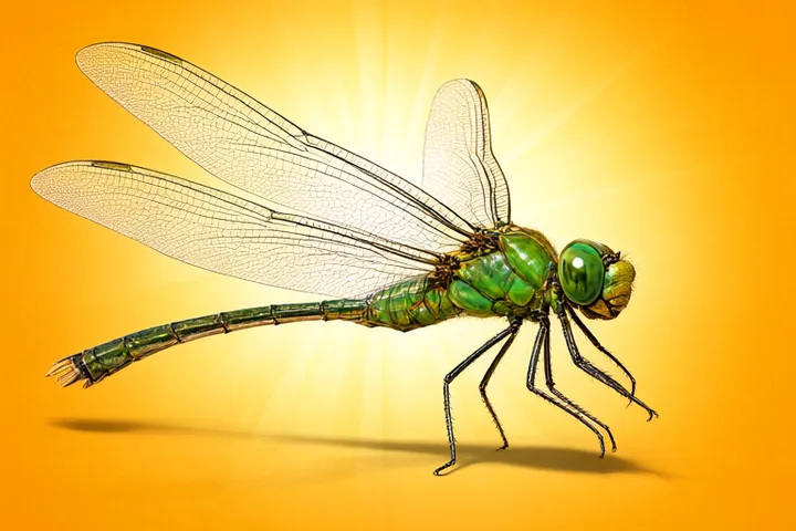 Cretaceous dragonfly