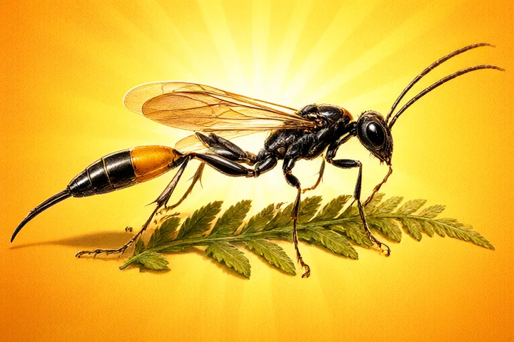 Cretaceous wasp